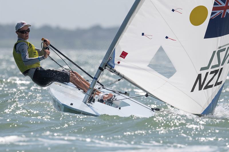 Josh Armit - Mens Laser Radial - Day 4 - Youth Sailing World Championships - Corpus Christi, Texas, USA - photo © Jen Edney / World Sailing