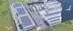 Larendeal Dutch Superyacht Tech Campus rendering