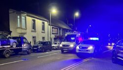 Girvan RNLI rescue and ambulance