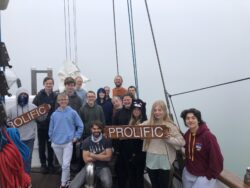 MDL Sail Training Awards Winners onboard Prolific
