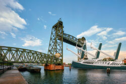 The Glory expedition yacht tilting sails