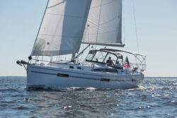 Catalina 425 at the Annapolis Sailboat Show, Annapolis MD