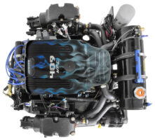 plan view of the 409 MPI engine