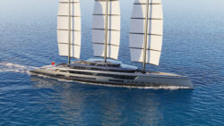 SY Juno sailing superyacht