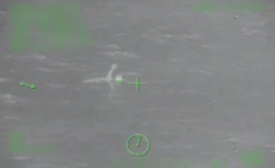 Grimes rescue after 20 hours in sea credit US Coast Guard