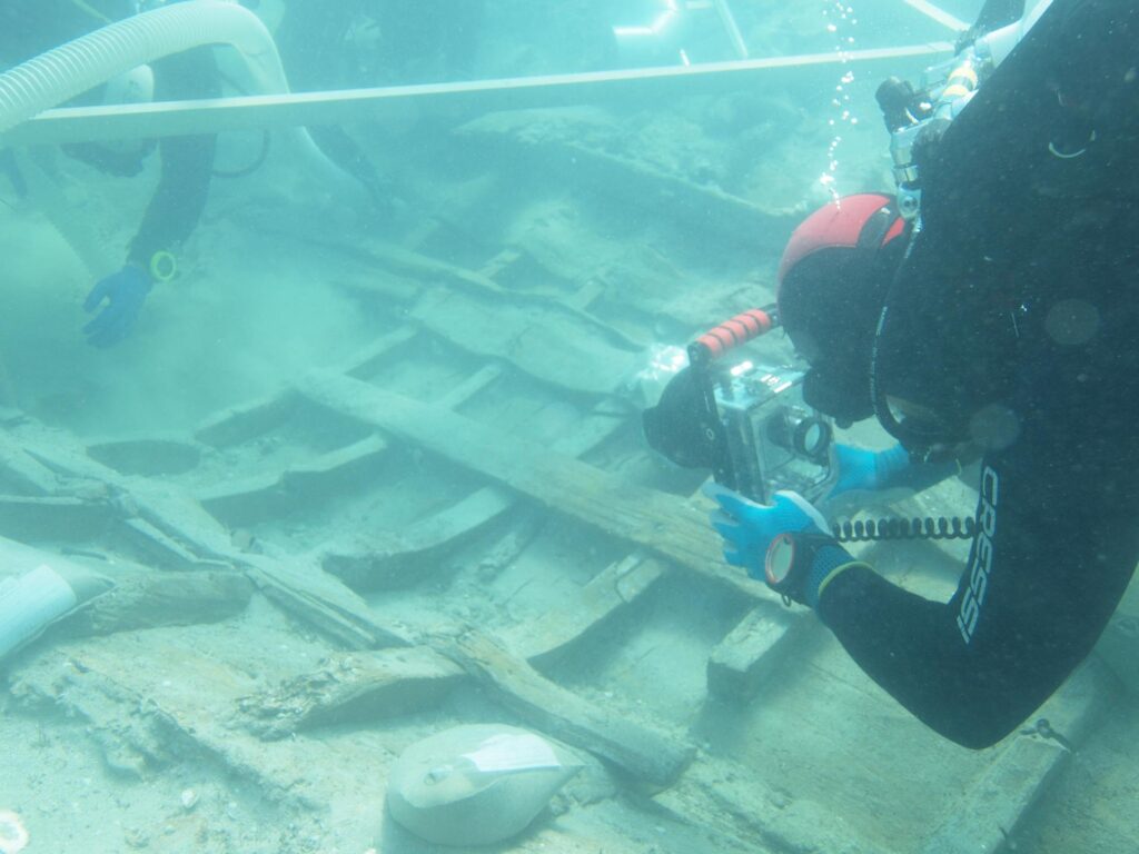 Roman ship in Croatia