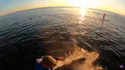 Gibraltar boulder paddleboarder