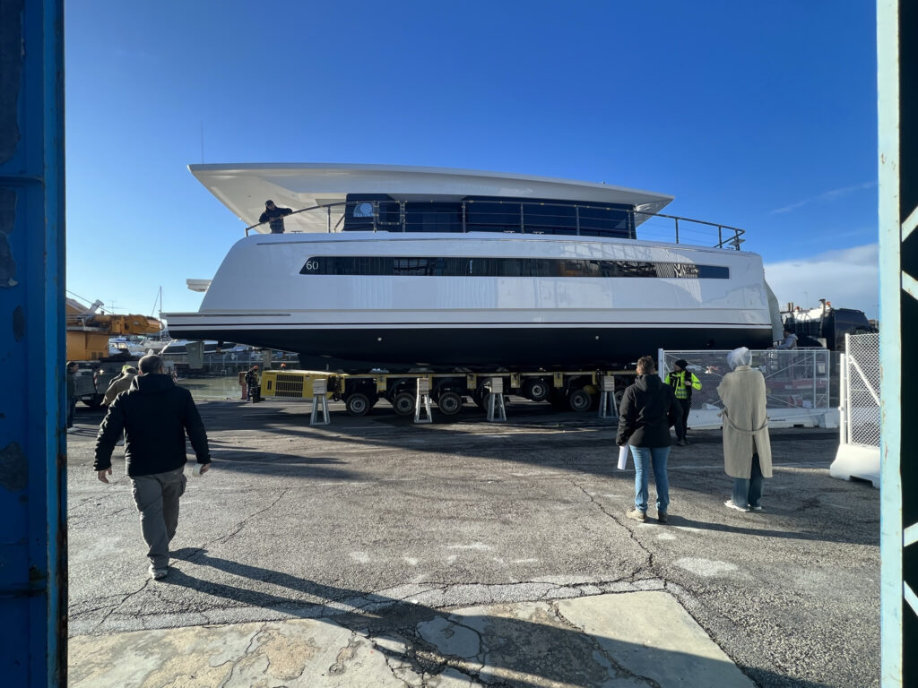 Silent-Yachts launch of Silent 60 at Fano shipyard Credits Alessandro Guerrieri.jpg (1)