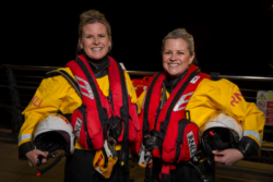 Sisters Emily Summerfield (right) and Sarah Huntley