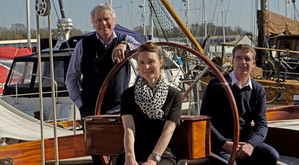 Sean McMillan, Karen Underwood, Mike Taylor Spirit Yachts