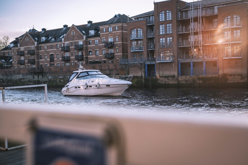 Boat in York UK