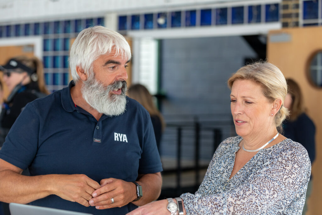 Maritime Safety Week_Man Overboard Vaughan Marsh RYA and Baroness Vere