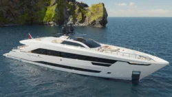 Alia Yachts 43m raised pilothouse yacht
