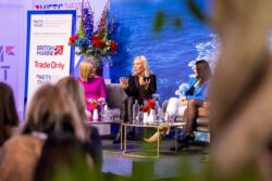 women at metstrade industry talk on stage