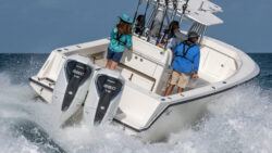 Honda BF350 outboard engine