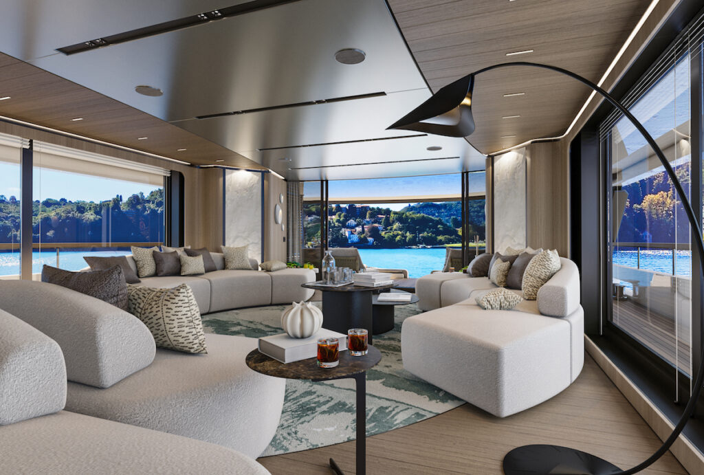 Sirena 42M main saloon