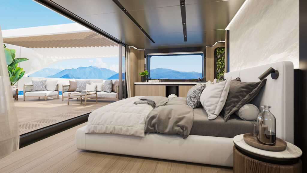 Sirena 42M master cabin