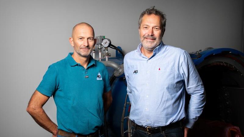 Laurent and Jean-Francois NEVO © Nadege Rousseau and AG+ Spars