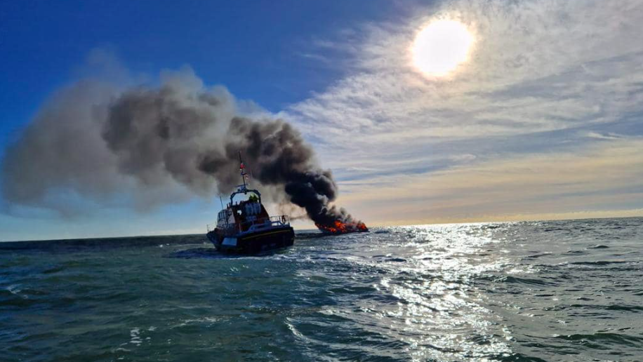 Nov 11 Princess fire Credit Bembridge RNLI crew 3