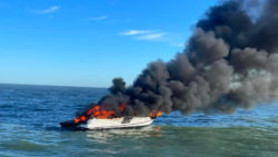 Nov 11 Princess fire Credit Bembridge RNLI crew 3