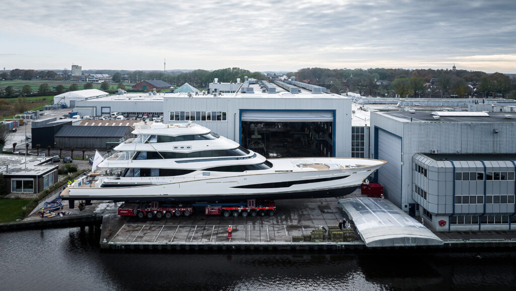 Royal Huisman Project 406 - by Tom van Oossanen DJI_0644