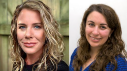 Megan Davisson and Samantha Batson IBEX management team