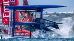 Team USA SailGP capsize