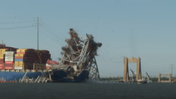 Baltimore bridge demolition
